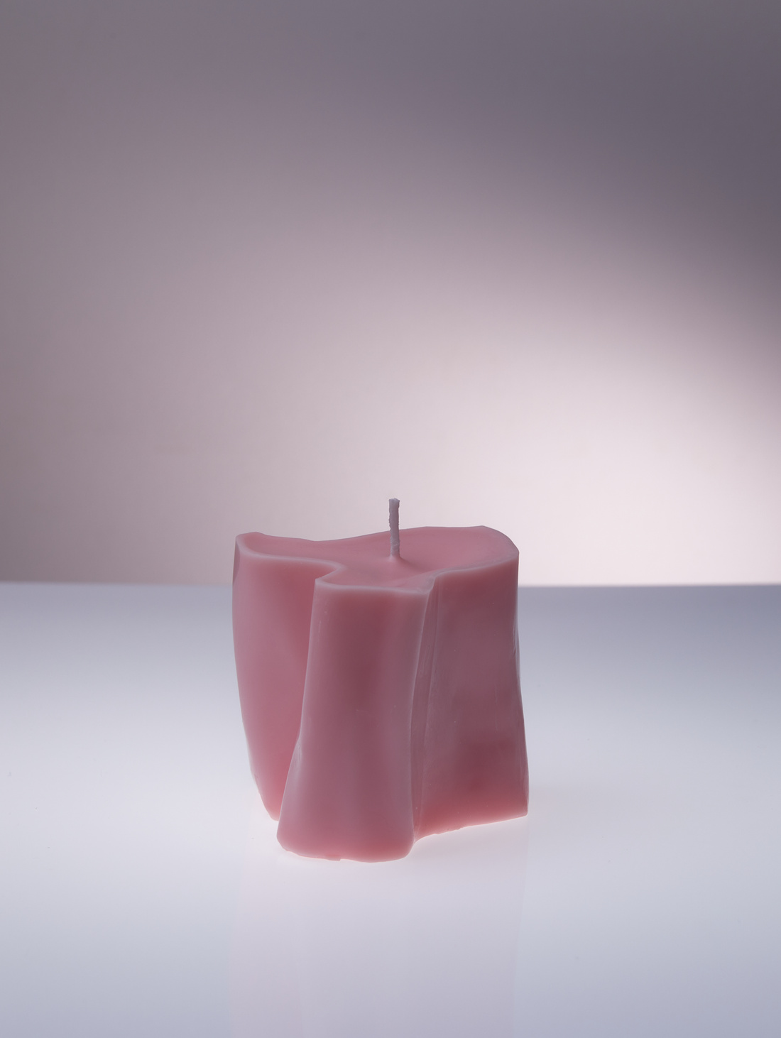 Аромасвеча "Wax Itself" Розовый / Инжир и Иланг-Иланг - фотография товара