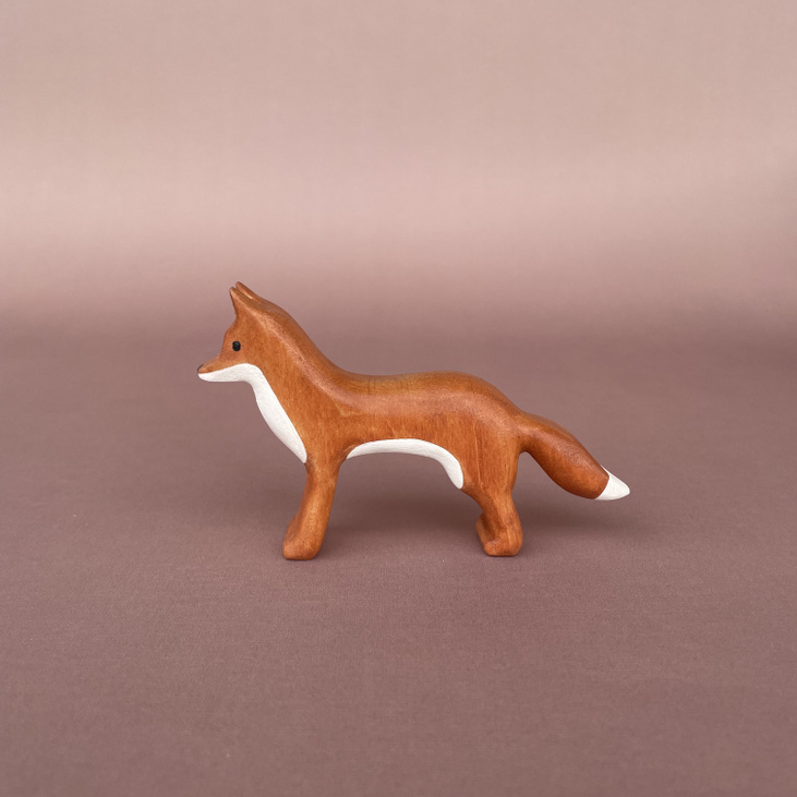 Набор деревянных игрушек Семья лис