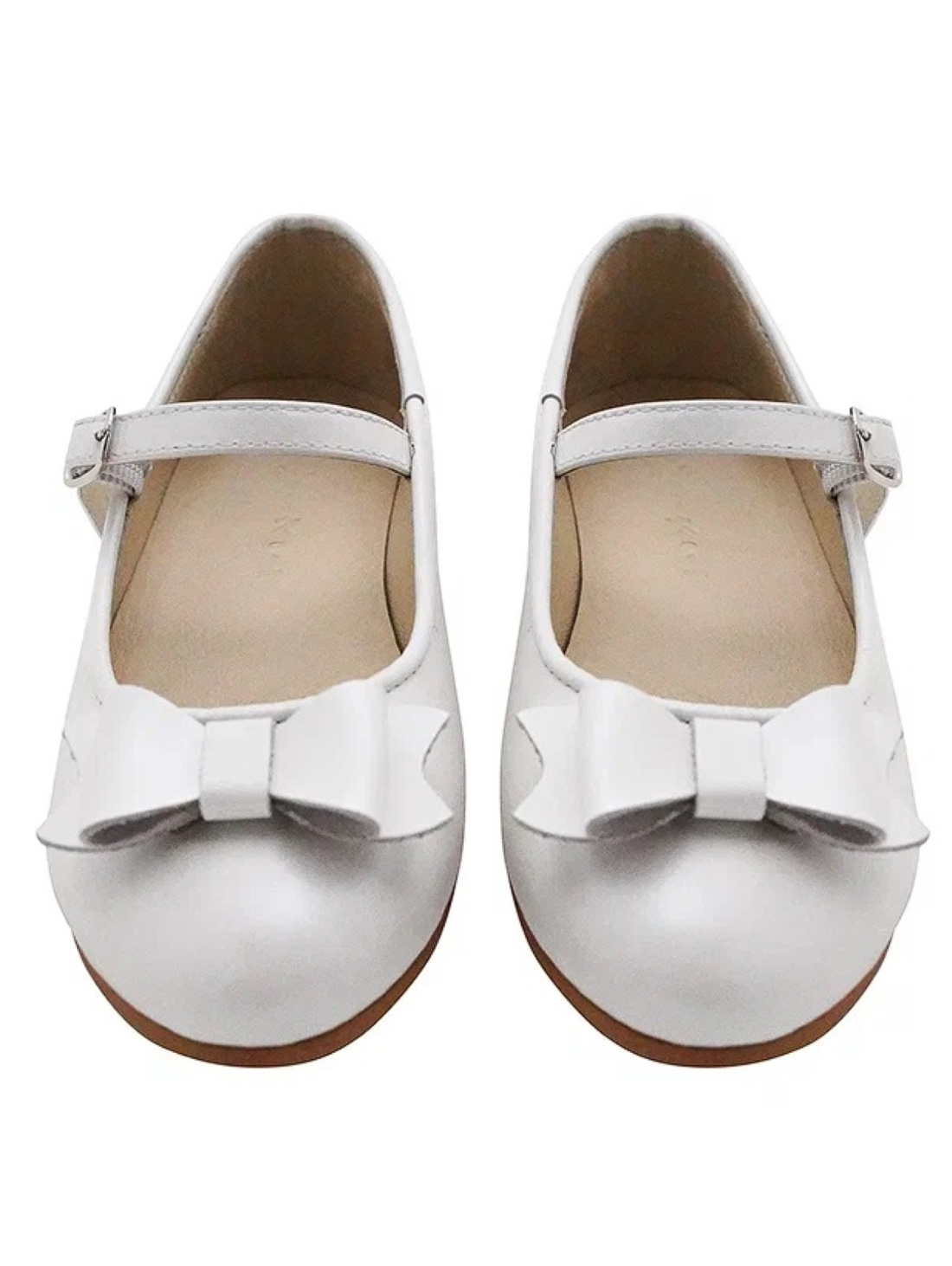 Туфли белые на каблучке - фотография товара