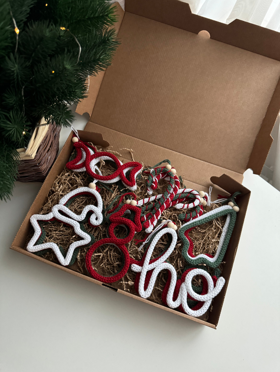 Набор новогодних игрушек «зимняя радость» - фотография товара