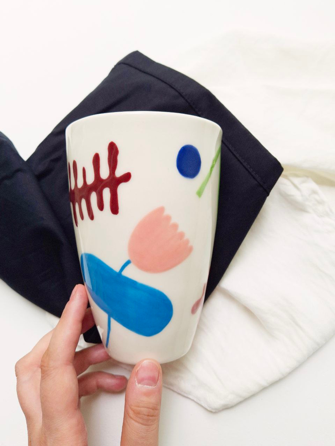 Стакан "Цветы", 650 мл. - фотография товара