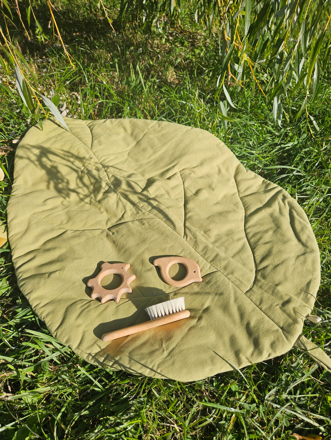 Одеяло/Коврик "Фланелевый Листик" - фотография товара