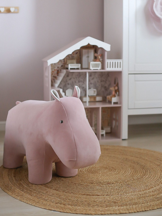 Детский пуфик-игрушка Бегемот