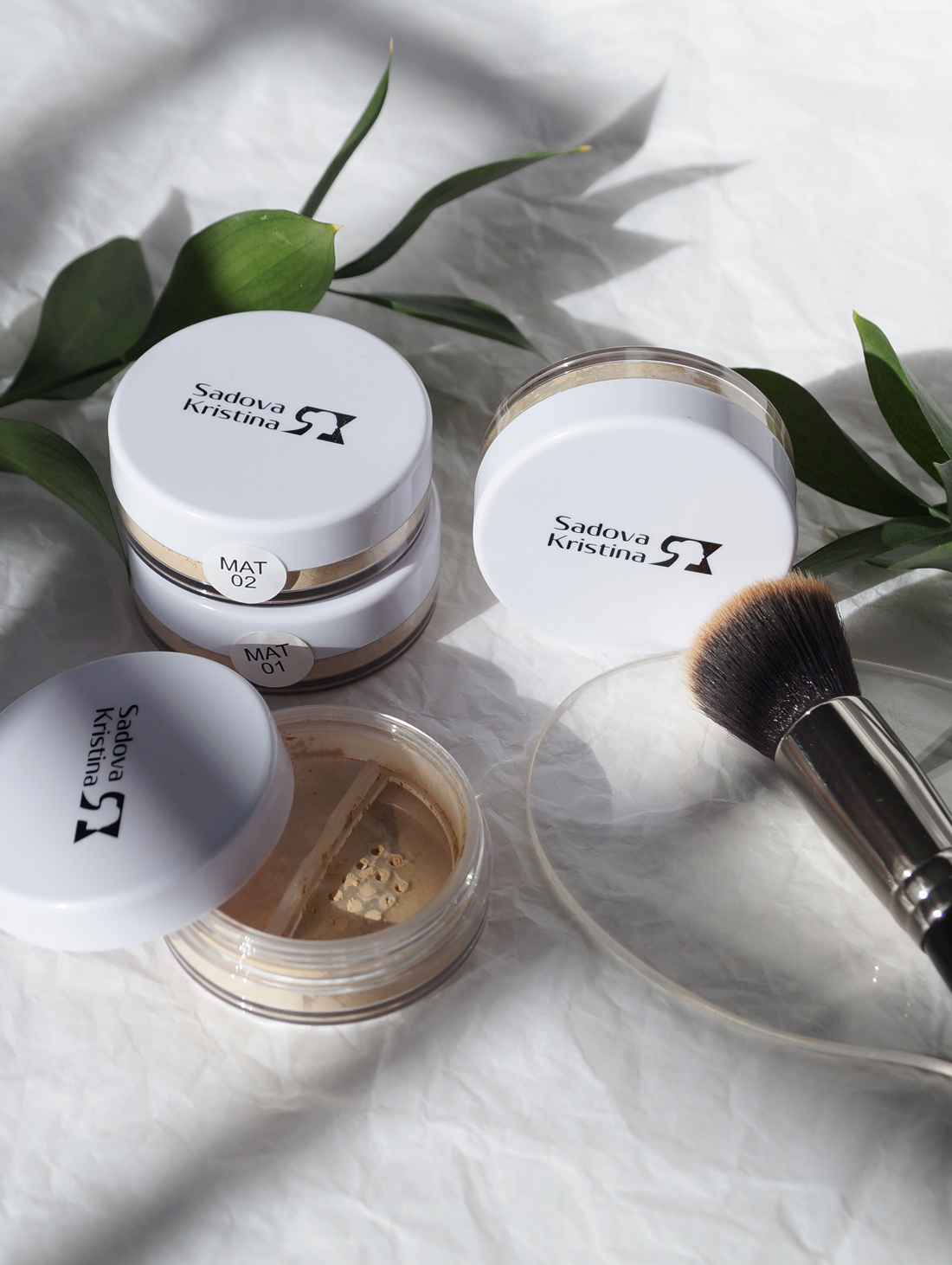 Минеральная пудра для лица SPF20 Матовая MINERAL POWDER - фотография товара