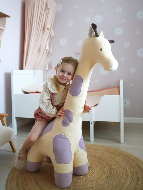 Детский пуфик-игрушка Жираф Лила