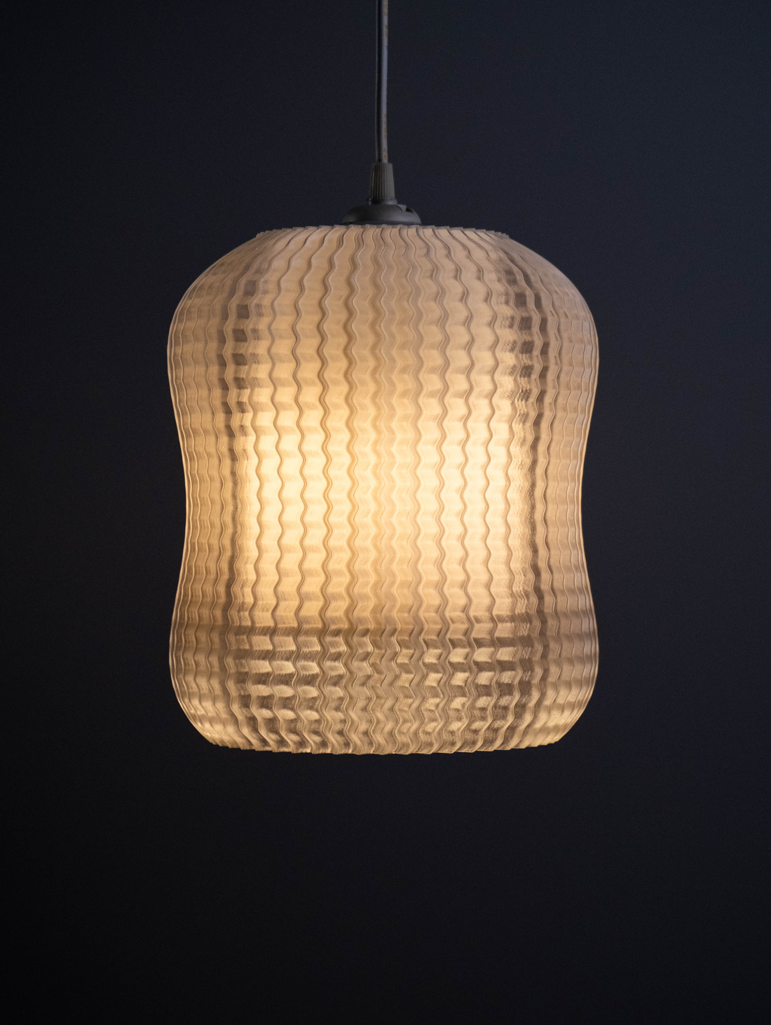 Подвесной светильник Арахис Mana Fabric X Splice Arch прозрачный - фотография товара