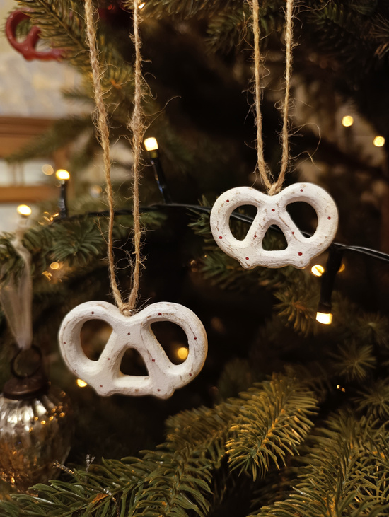 Елочная игрушка " Малый кренделек"