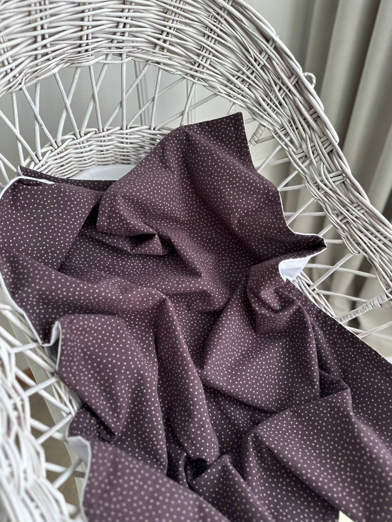 Непромокаемая пеленка AquaStop Звезды на коричневом L