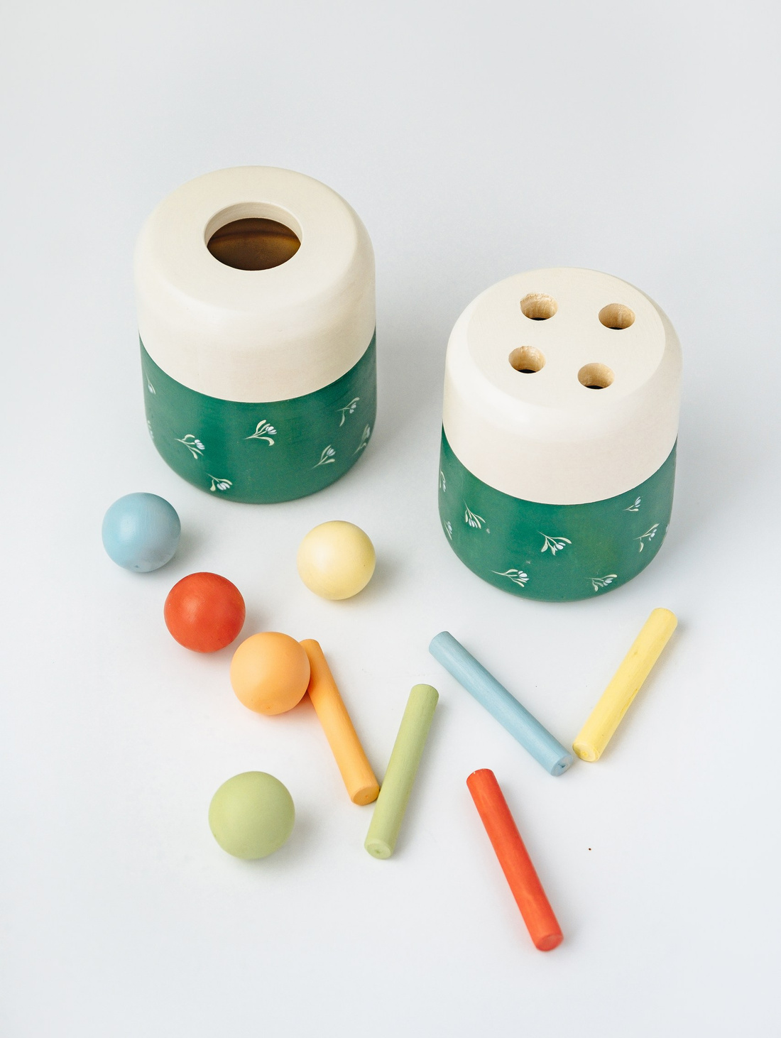 Сортер "Бочонок Малахит" - фотография товара