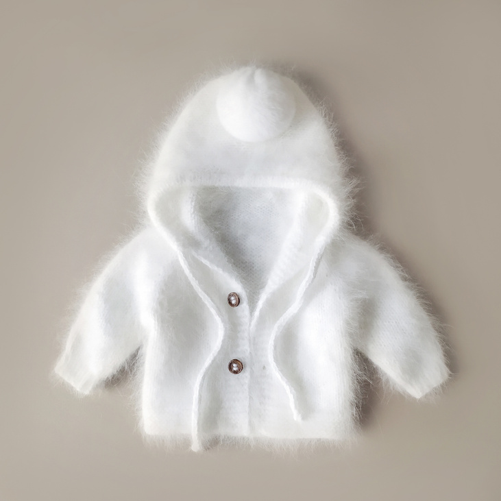 Кардиган детский с капюшоном