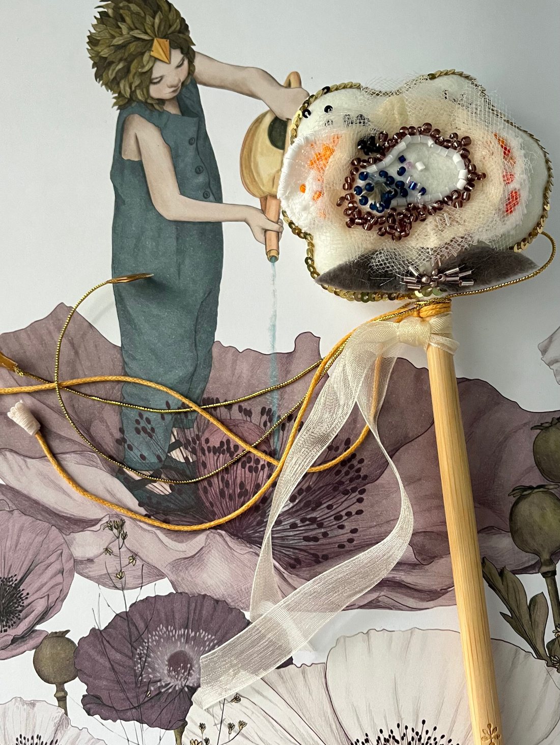 Волшебная палочка "Цветок" - фотография товара