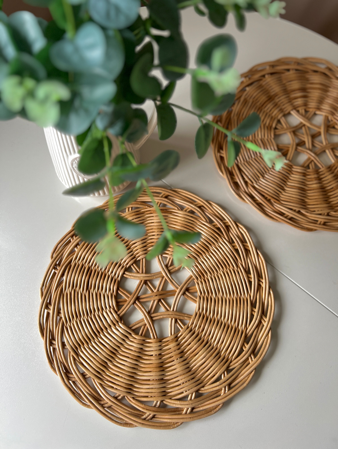 Салфетка сервировочная ажурная, плейсмат - фотография товара