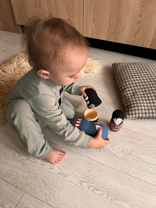 Тройная матрёшка SUPERHEROES