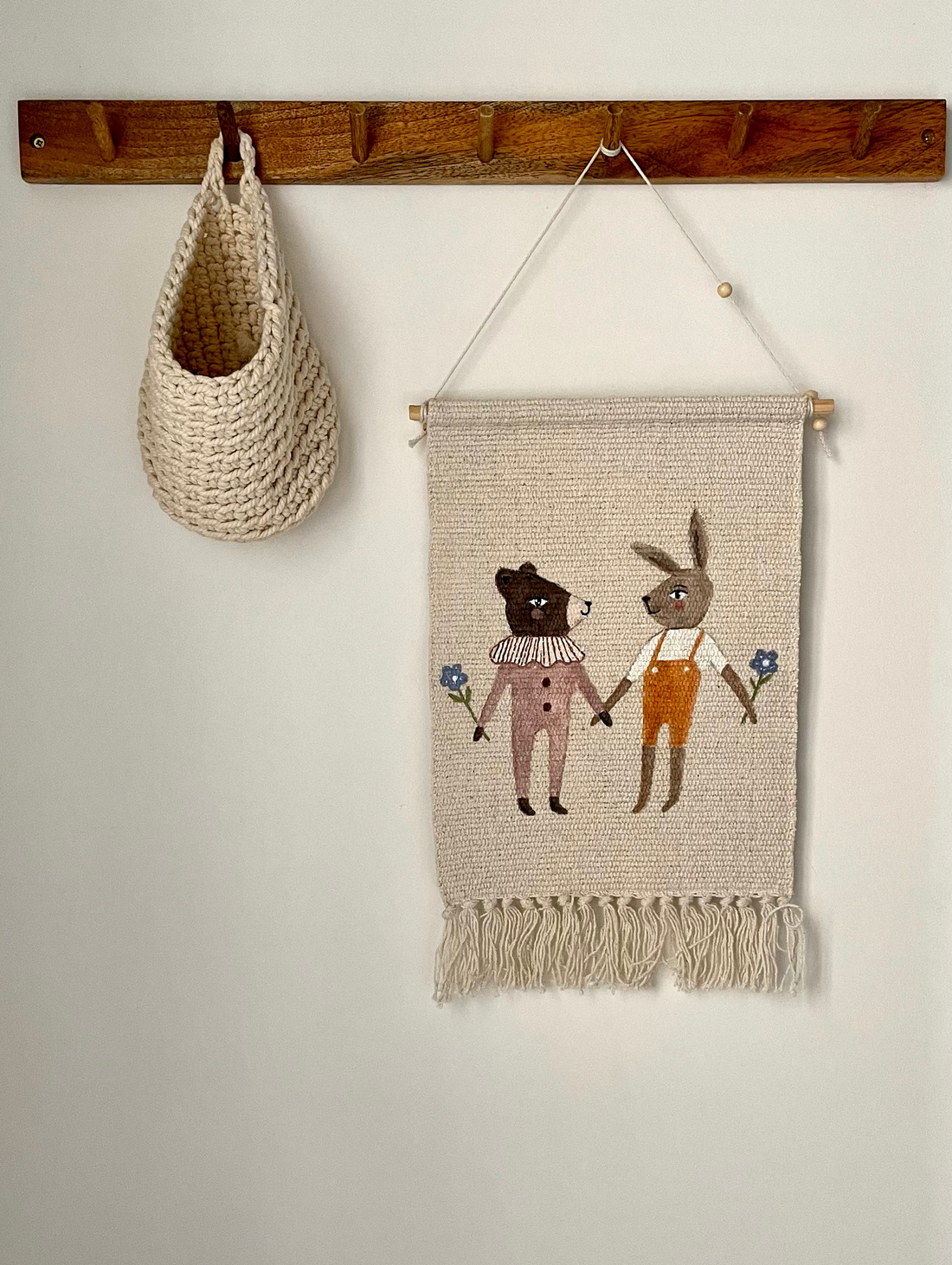 Панно в детскую настенное "Друзья" - фотография товара