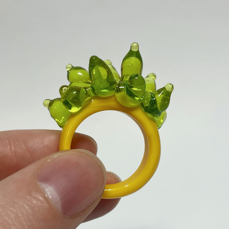 Кольцо ROZHKI moss