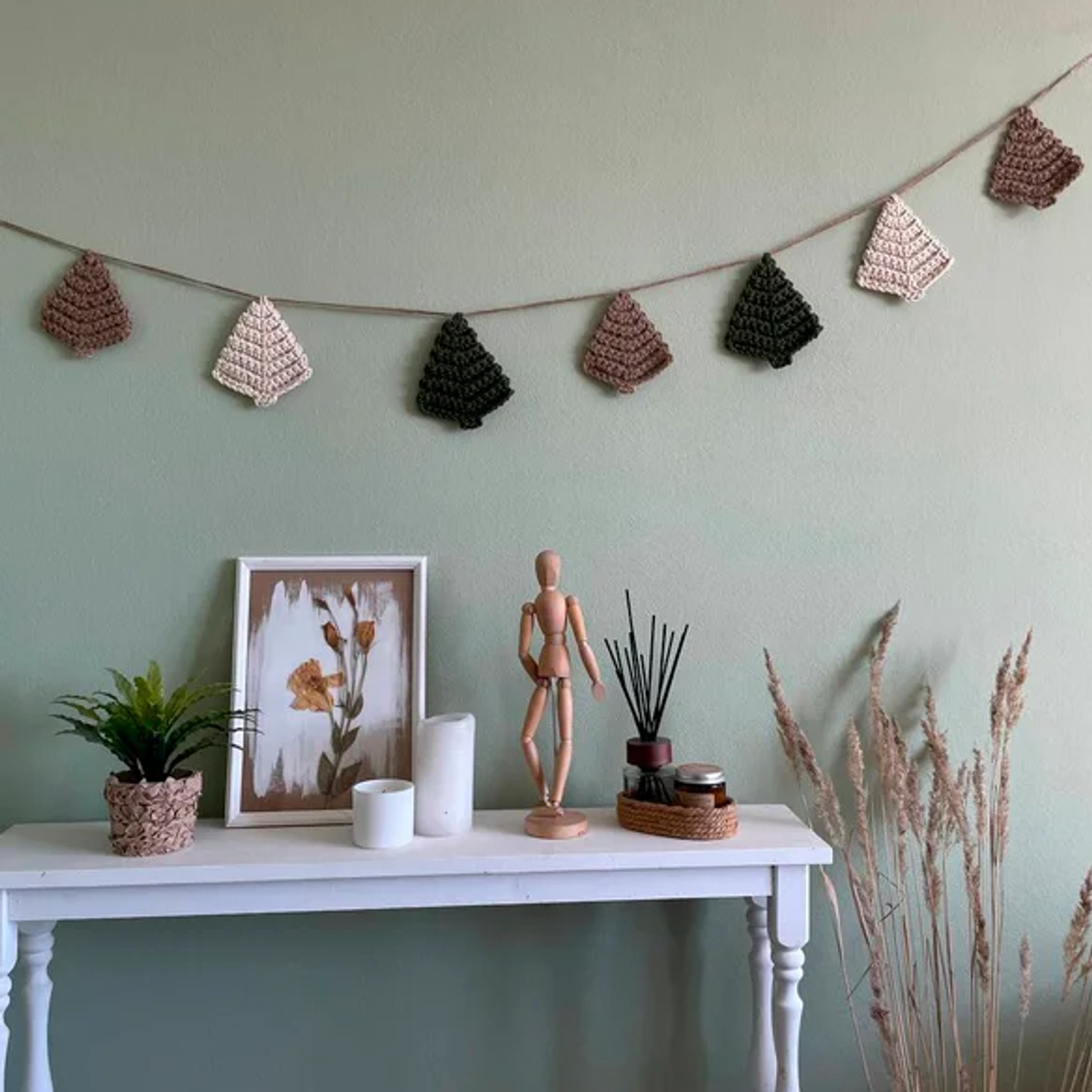 Гирлянда-растяжка "Ёлочки" - фотография товара