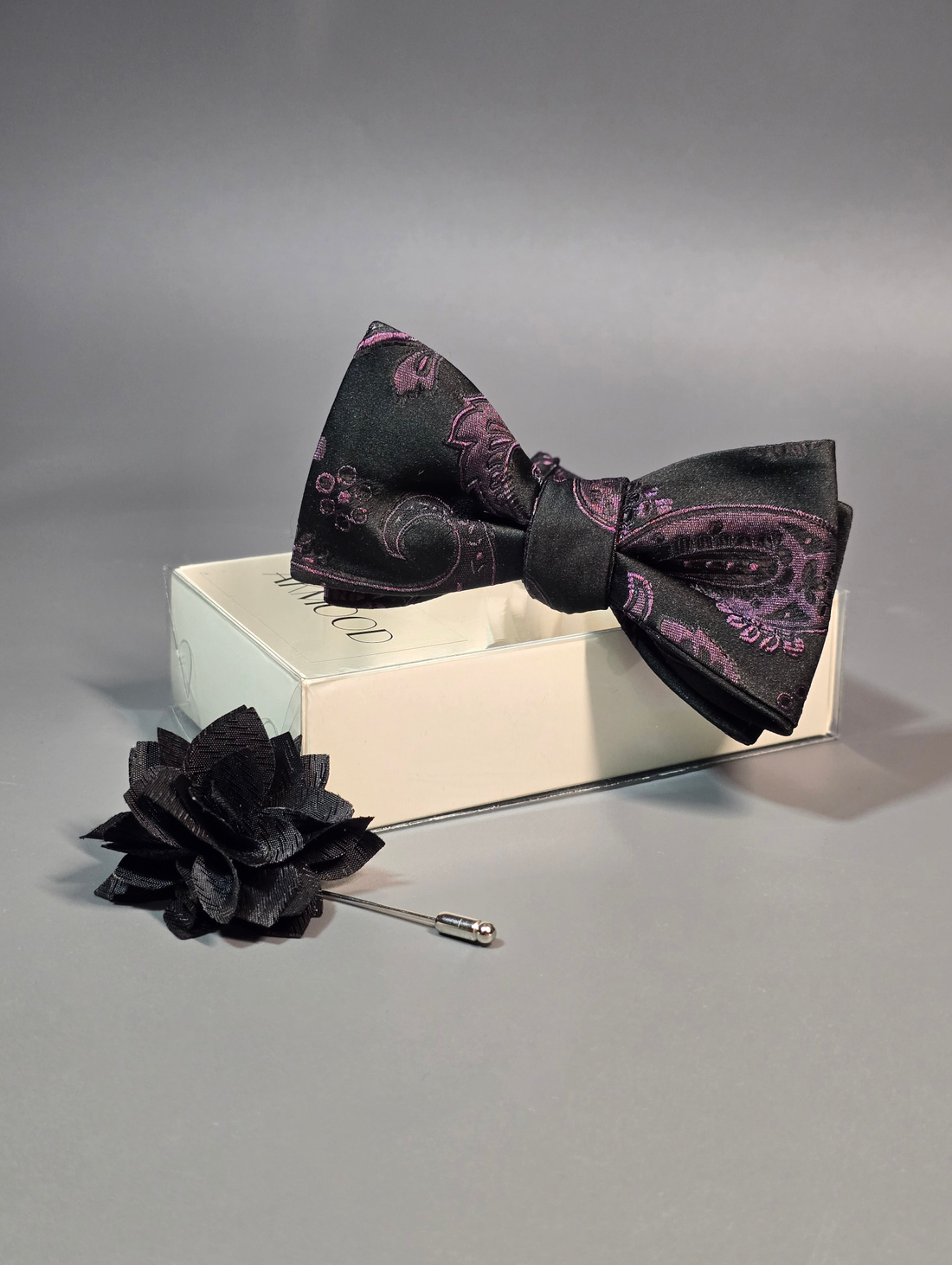 Галстук-бабочка AKMOOD жаккард. - фотография товара