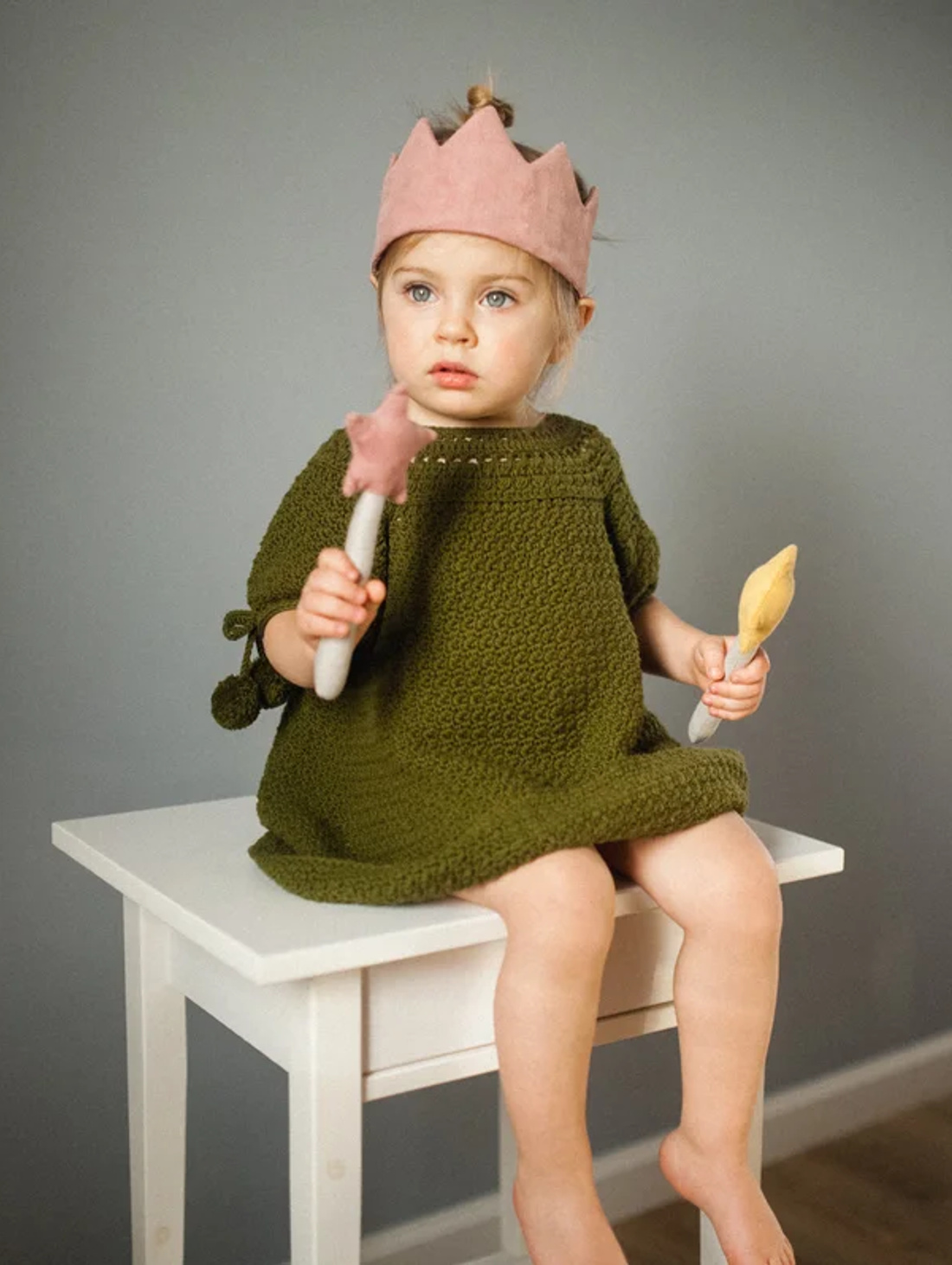 Корона вельветовая - фотография товара