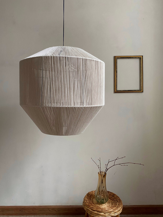 Светильник плетеный «Айвори»