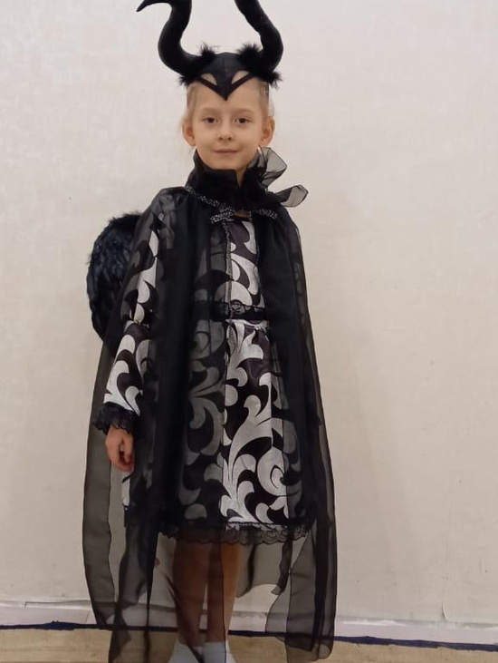 Карнавальный костюм "Малифисента" 5.5-7 лет