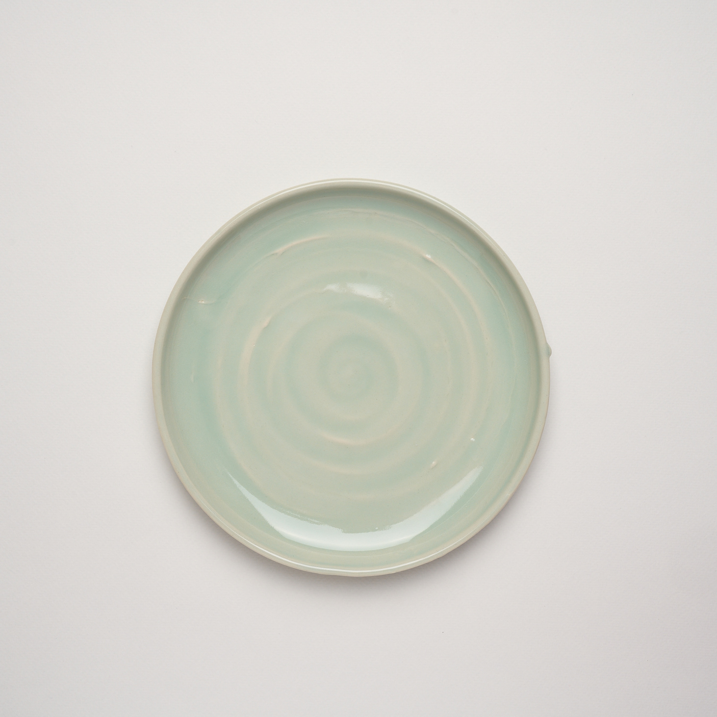 Тарелка Umami несовершенная, бирюзового цвета - фотография товара