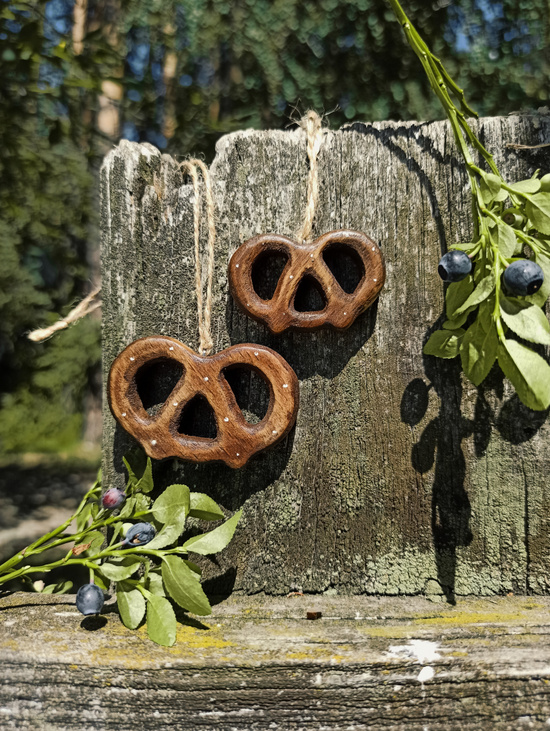 Елочная игрушка " Малый кренделек"