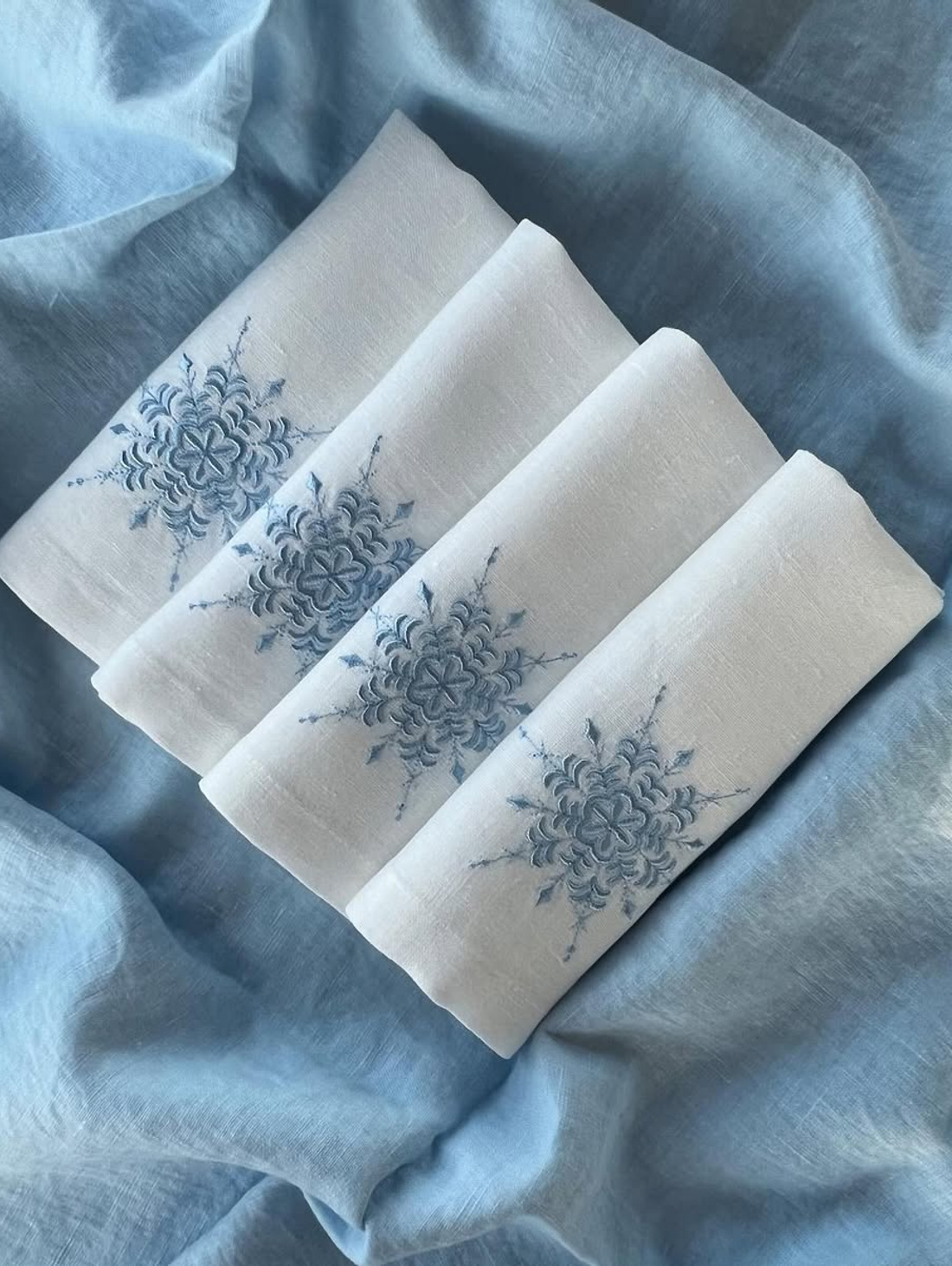 Салфетка "Снежинка" - фотография товара