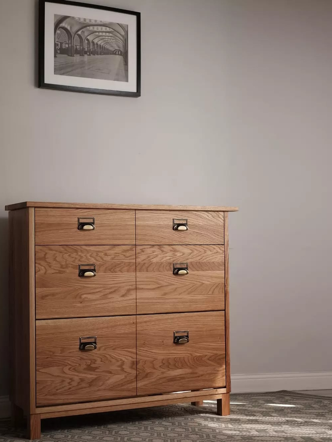 Обувница с двумя ящиками - фотография товара