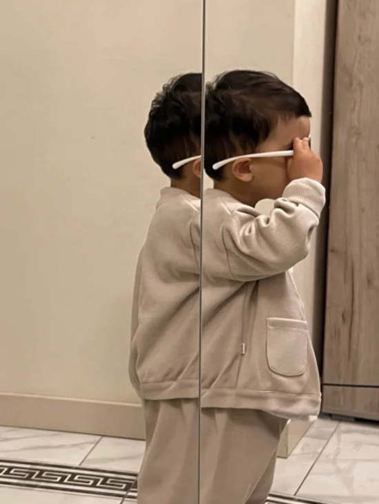 Костюм для мальчика в рубчик