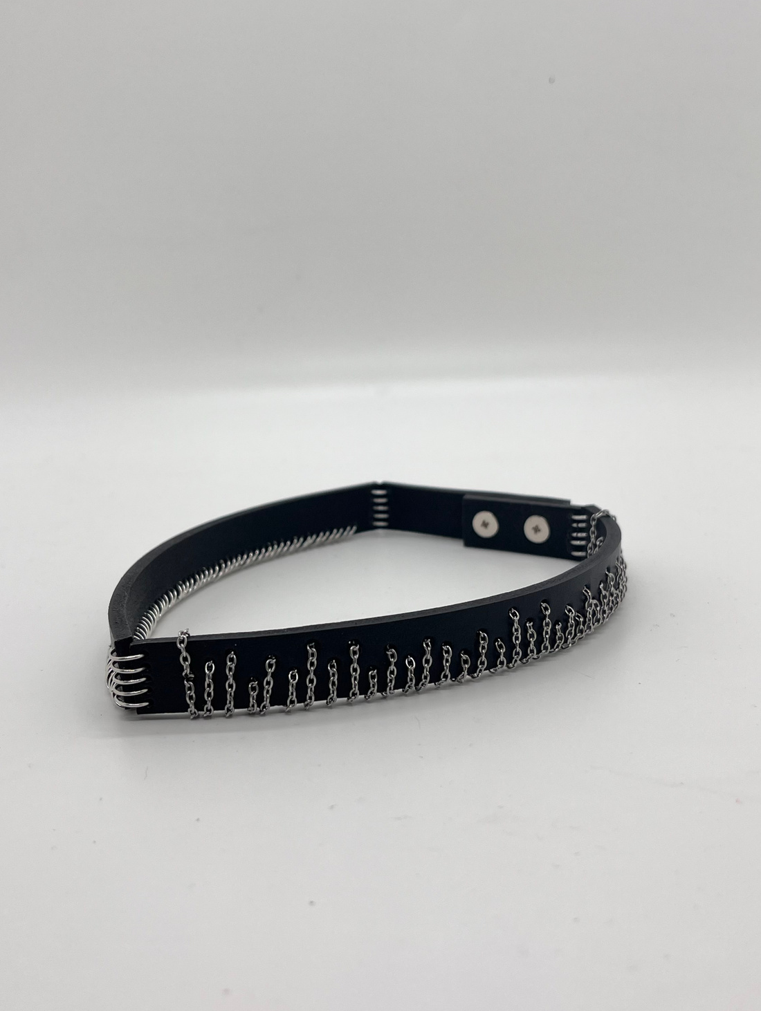 Чокер из натуральной кожи - фотография товара