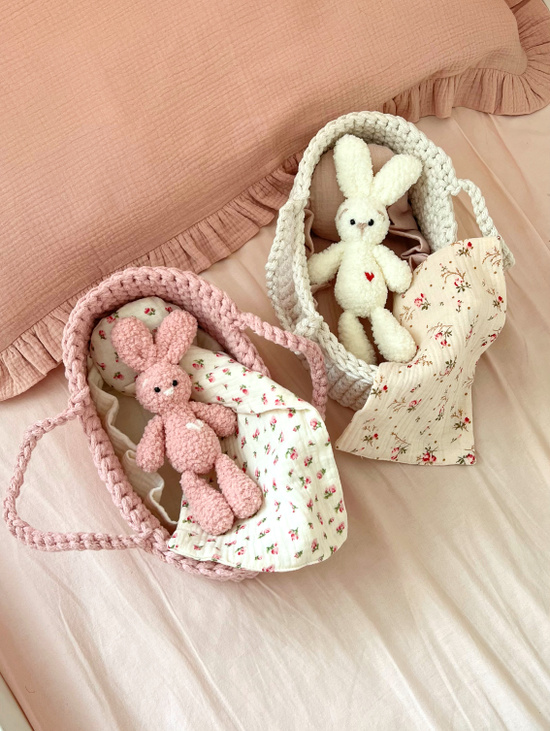 Люлька для куклы 25 см.