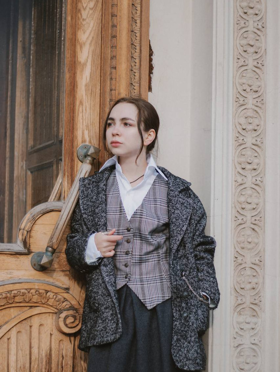 Пиджак «Гольф» в ёлочку