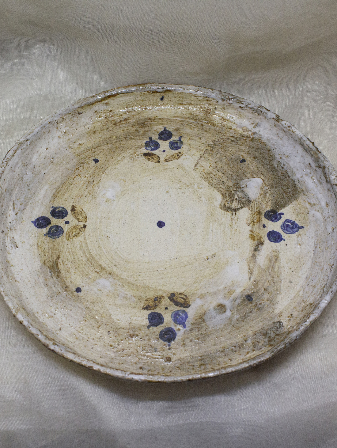 Тарелка порционная «Черника» - фотография товара