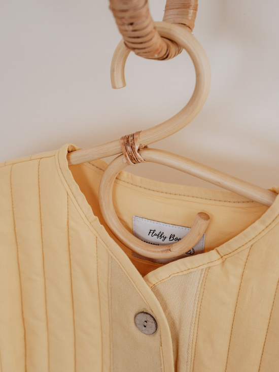 Легкая стеганая куртка (абрикос)