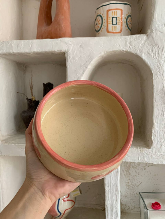 Миска "Сердечки"