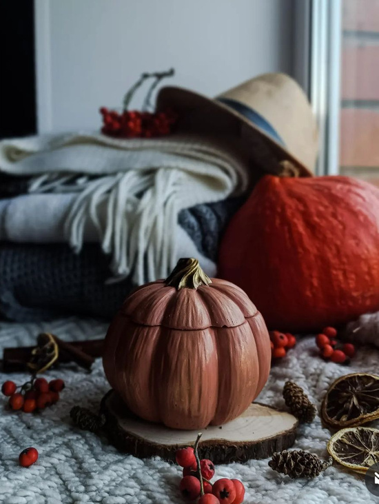 Свеча "Тыква"