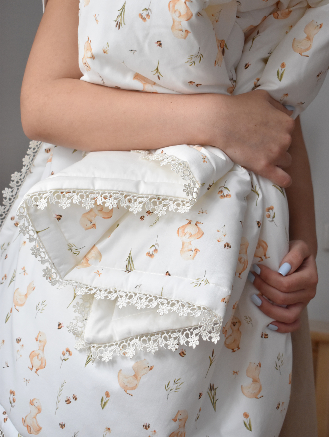 Детское одеяло "Утёнок" - фотография товара