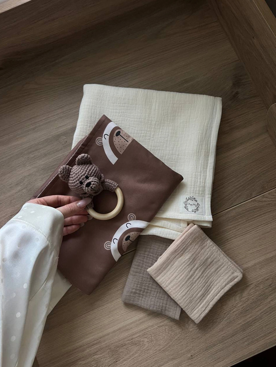 Подарочный бокс "Мишки Boho"