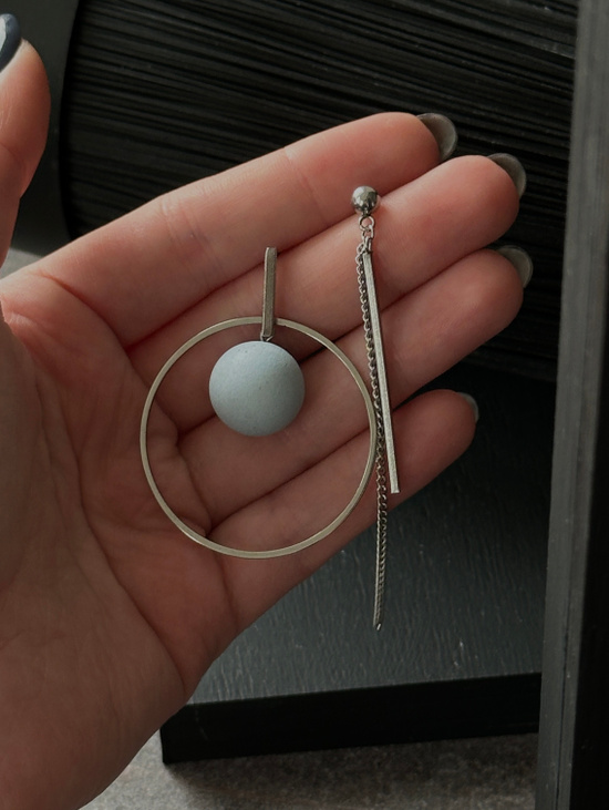Серьги Blau №4