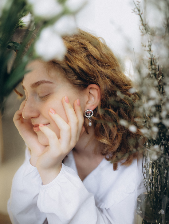 Серьги "Бублики"