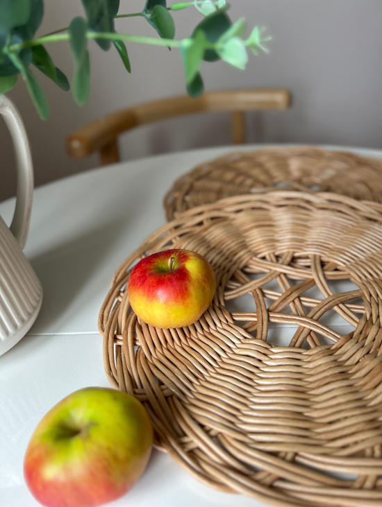 Салфетка сервировочная ажурная, плейсмат