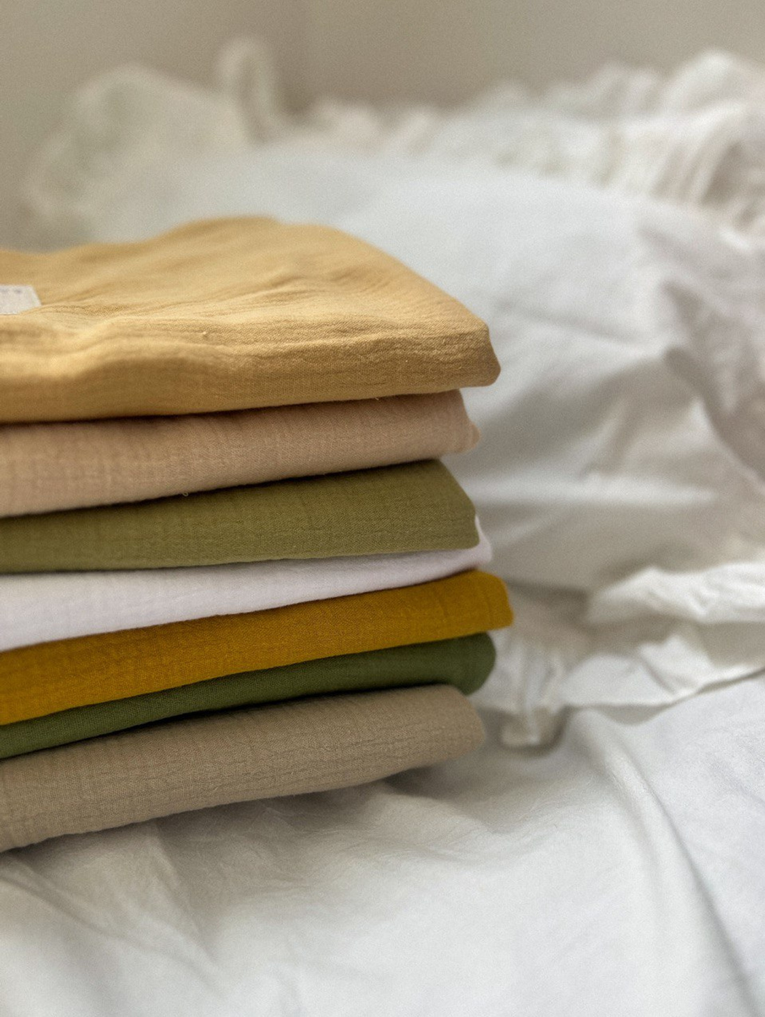 Муслиновая пеленка для малыша - фотография товара