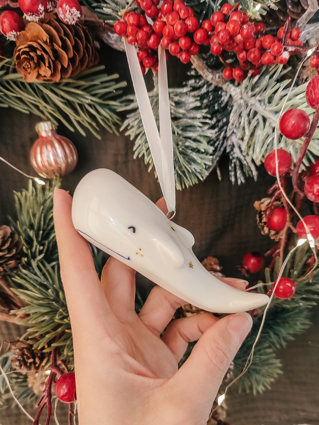 Ёлочная игрушка "Кашалот" - фотография товара