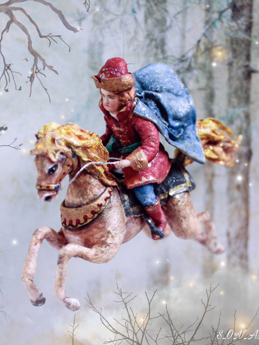 Иван Царевич на Сивке Бурке - фотография товара