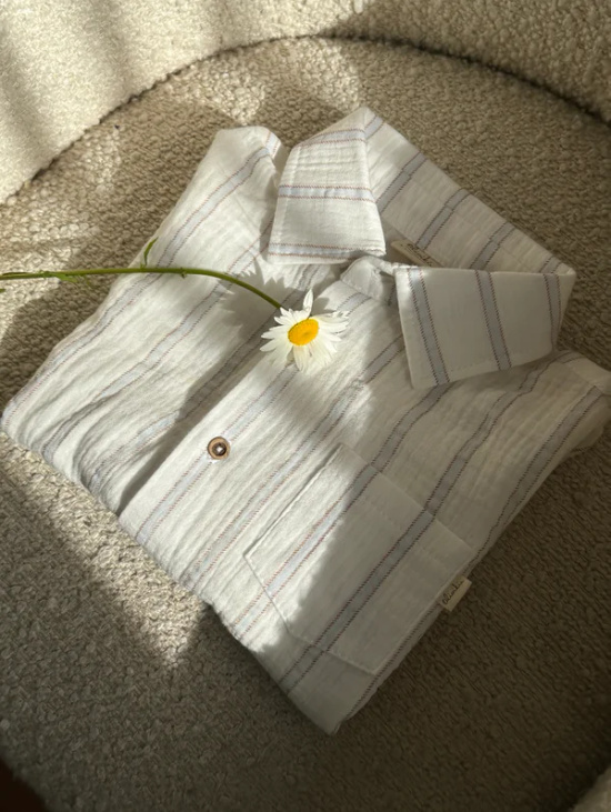 Муслиновая рубашка для мальчика