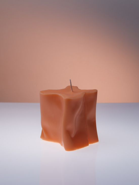 Аромасвеча "Wax Itself" Оранжевый / Сандал розовый