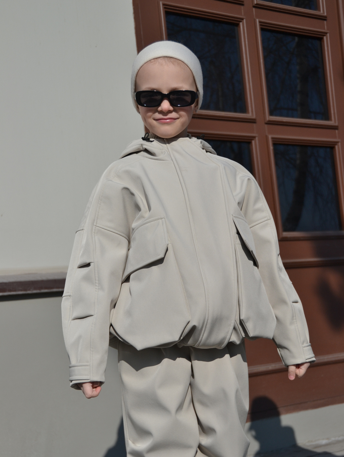 Демисезонный костюм "Диаваль" тофу - фотография товара