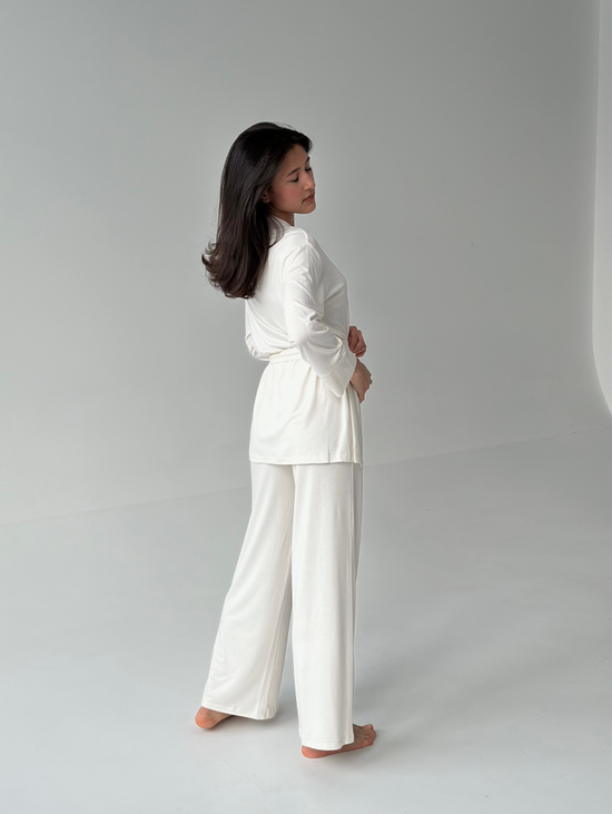 Костюм Viscose Elegance Молочный