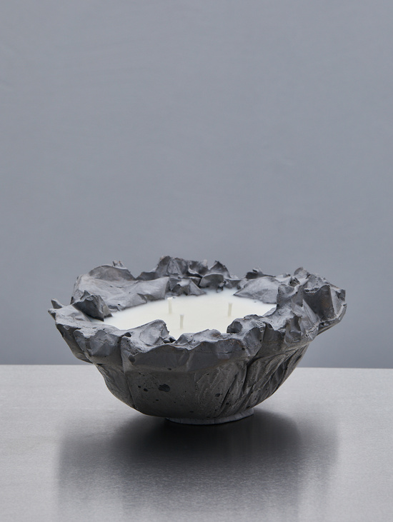 Аромасвеча "Oyster Candle" Графит