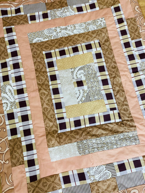 Лоскутное одеяло 100х130 см